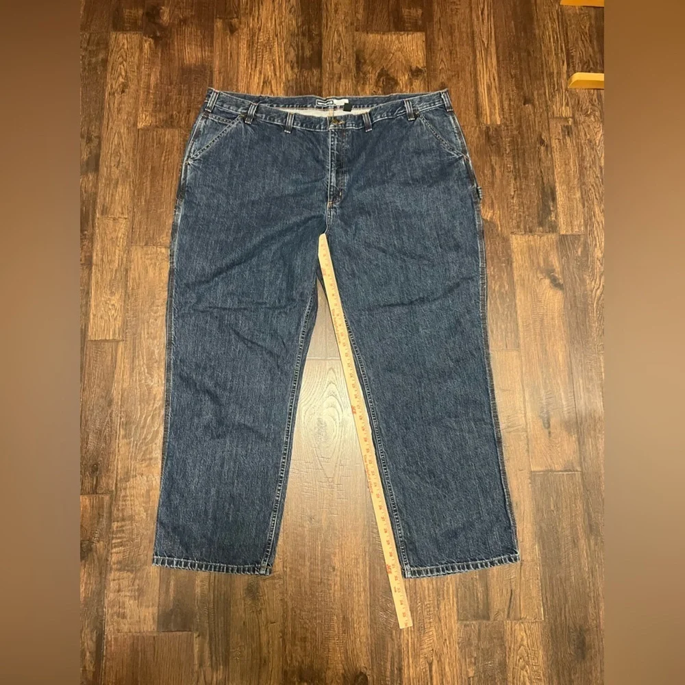 NWT Carhartt Men's Loose Fit Utility Jean Size Men’s 50 Color Blue